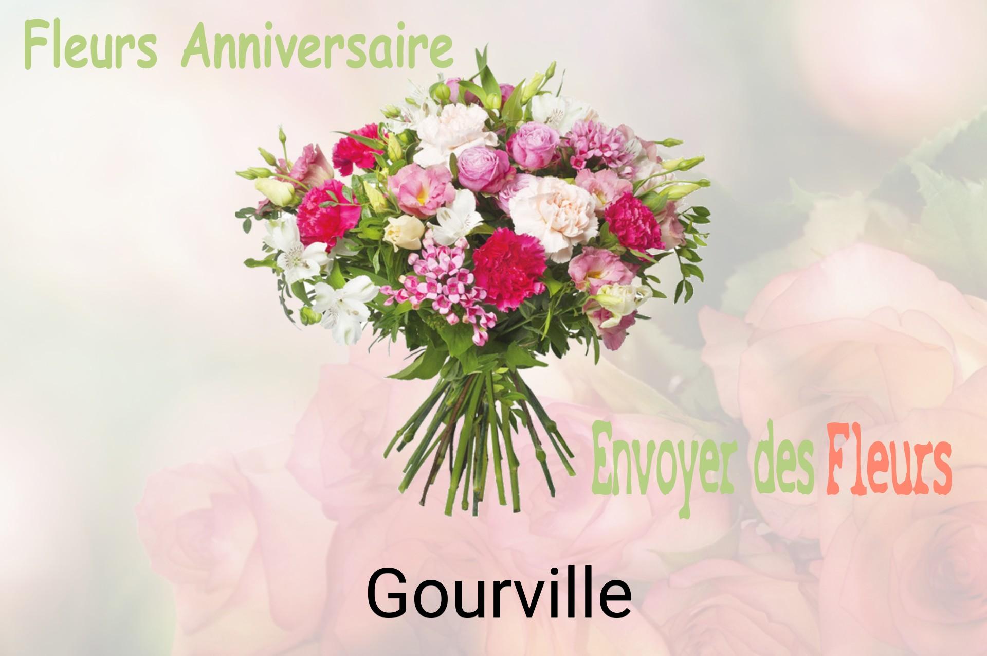 Bouquet de fleurs d’anniversaire livré à Gourville